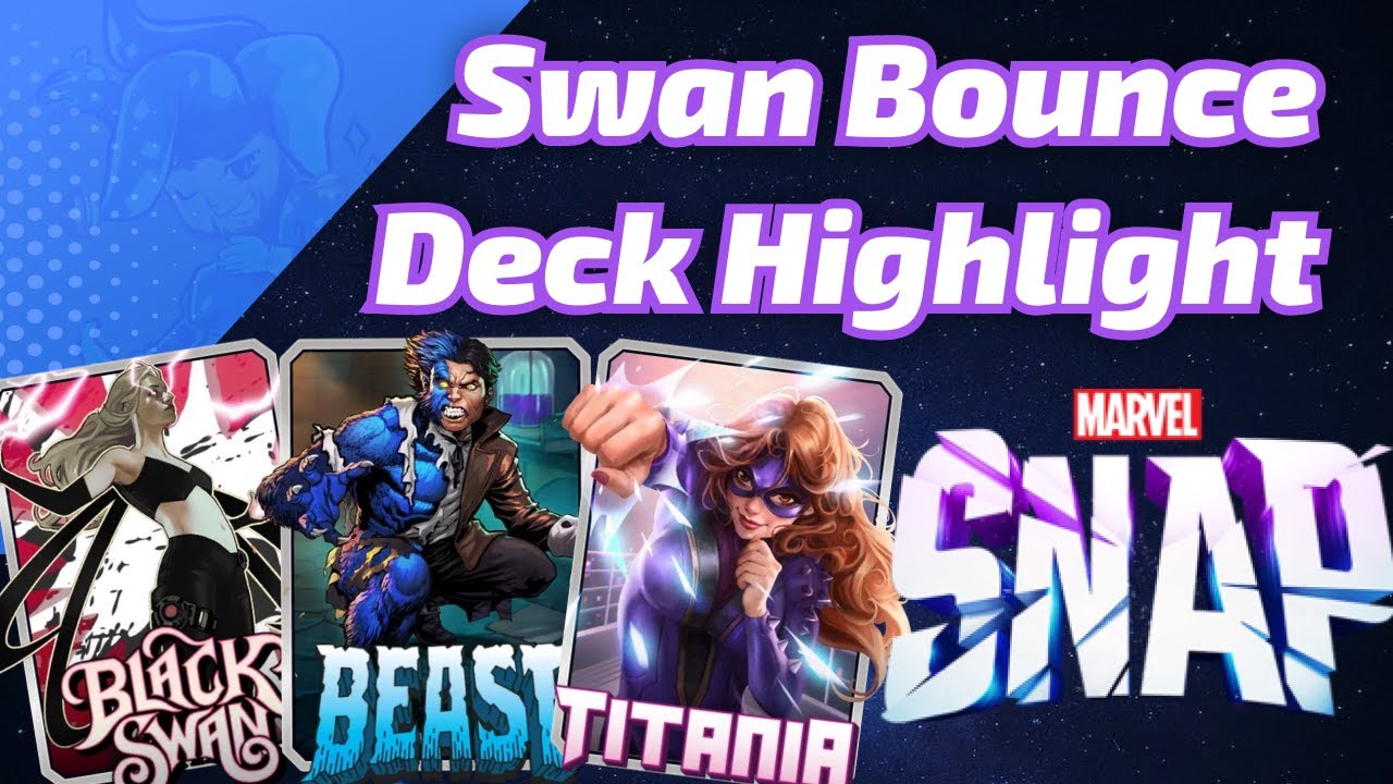 Black Swan Titania Bounce is my happy place | Marvel SNAP Deck Highlight & Gameplay