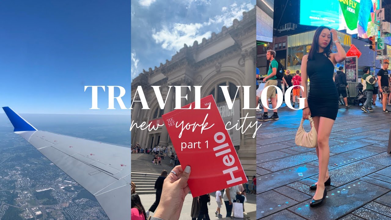 kate in new york city 🌉 | nyc travel vlog EP.01 ✈️🌃