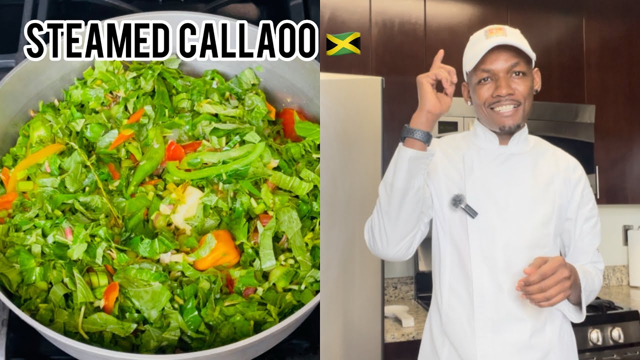 🇯🇲 Real Yard Style – Jamaican Steamed Callaloo | Easy & Healthy Recipe