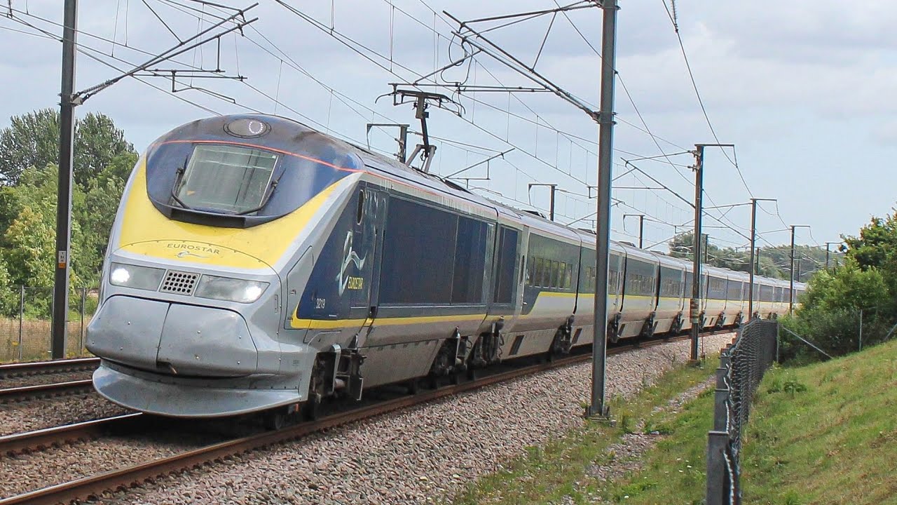 Eurostar Class 373s at Speed on HS1 | 10 & 12th July 2023