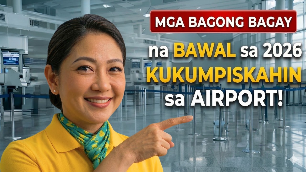 ❗May Bagong Bawal sa 2026! 10 Bagay na Kukunin ng CAAP na Madalas Pa Namang Dalhin ng Pasahero!