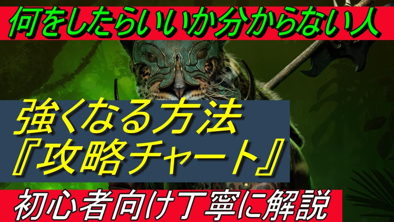 ディアブロ4 シーズン６『強くなる方法　攻略チャート解説　初心者向け丁寧に解説　ディスコードメンバー募集中』【diablo4】