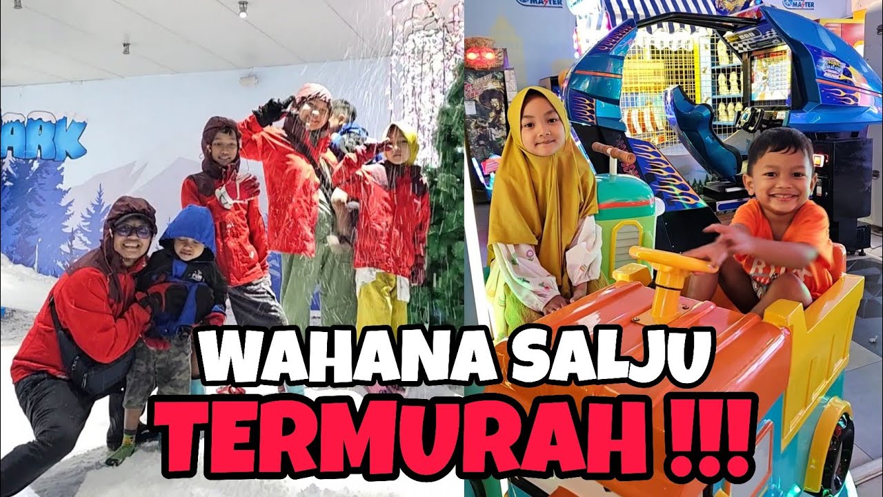 WISATA PERMAINAN SALJU TERMURAH !! SNOW PARK DI PANAMA PARK 825. PLAYGROUND TERBESAR DI BANDUNG !!