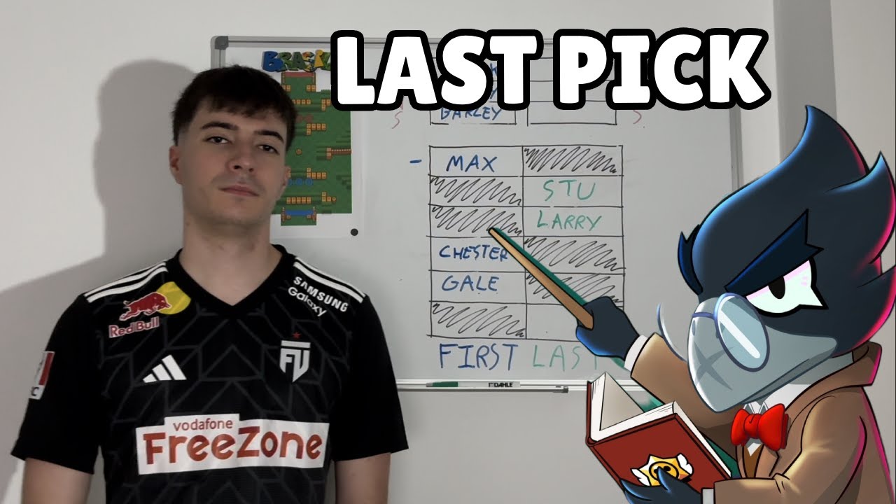 CLASES DE BRAWL STARS COMPETITIVO #2 | EL LAST PICK