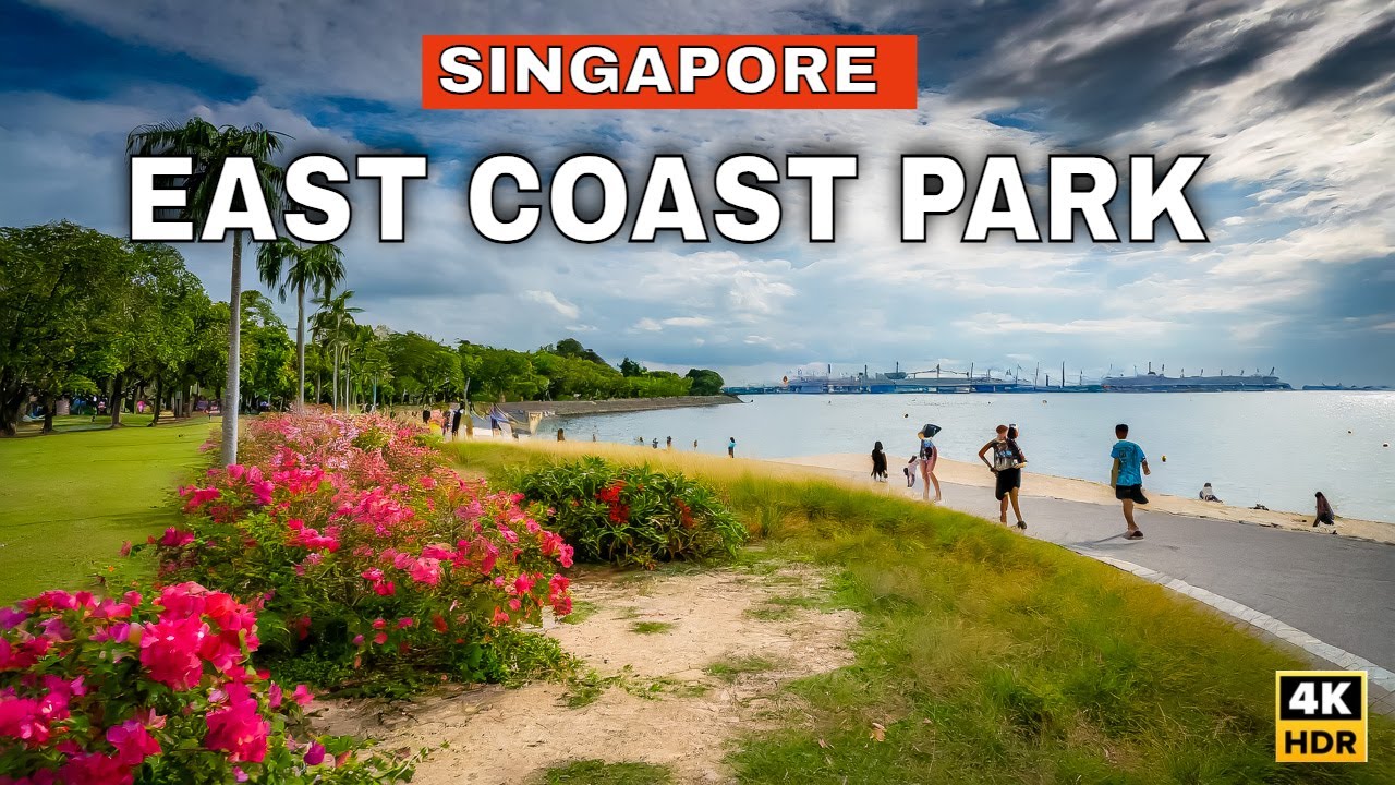 Singapore City In HDR | A Tour Around East Coast Park 🇸🇬🏝️
