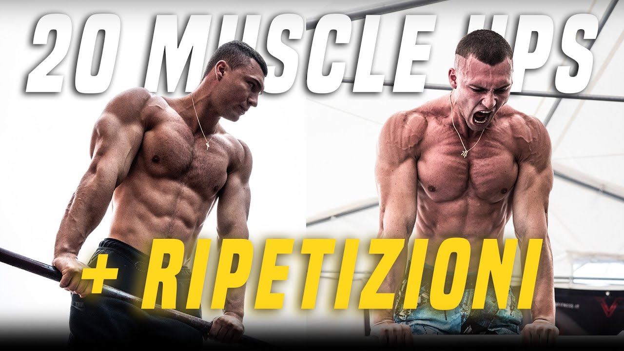 COME AUMENTARE LE RIPETIZIONI DI MUSCLE UP