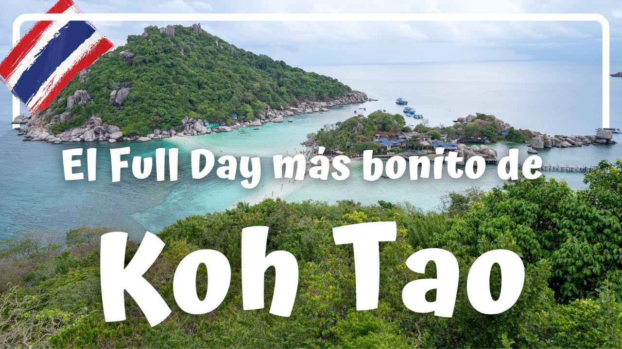 EL TOUR MÁS BONITO DE KOH TAO, la Isla MÁS HERMOSA DE TAILANDIA - Tailandia #9 Luisitoviajero