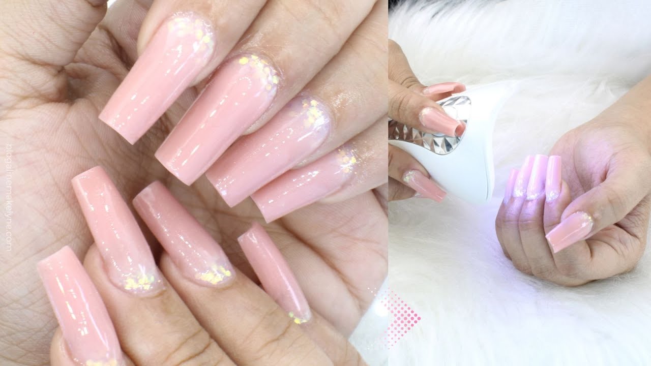 Alongamento polygel no molde f1 | Aline Makelyne