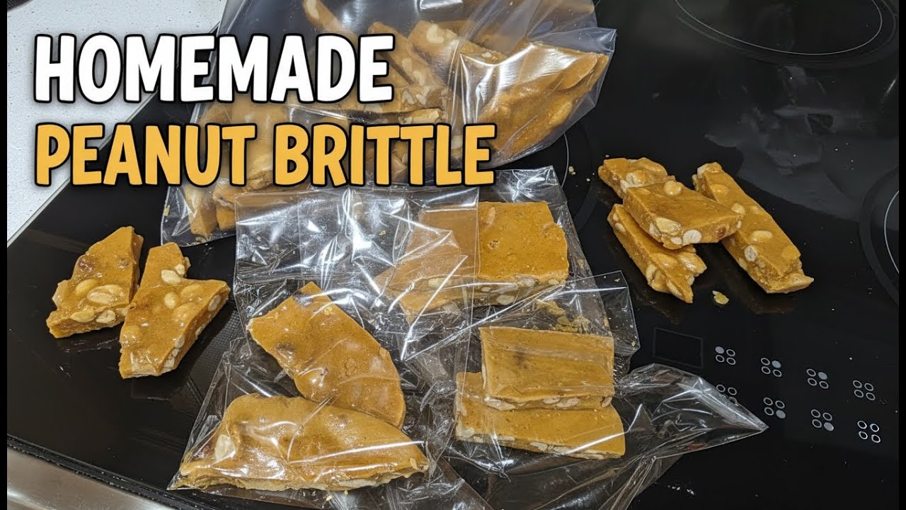 Homemade Peanut Brittle