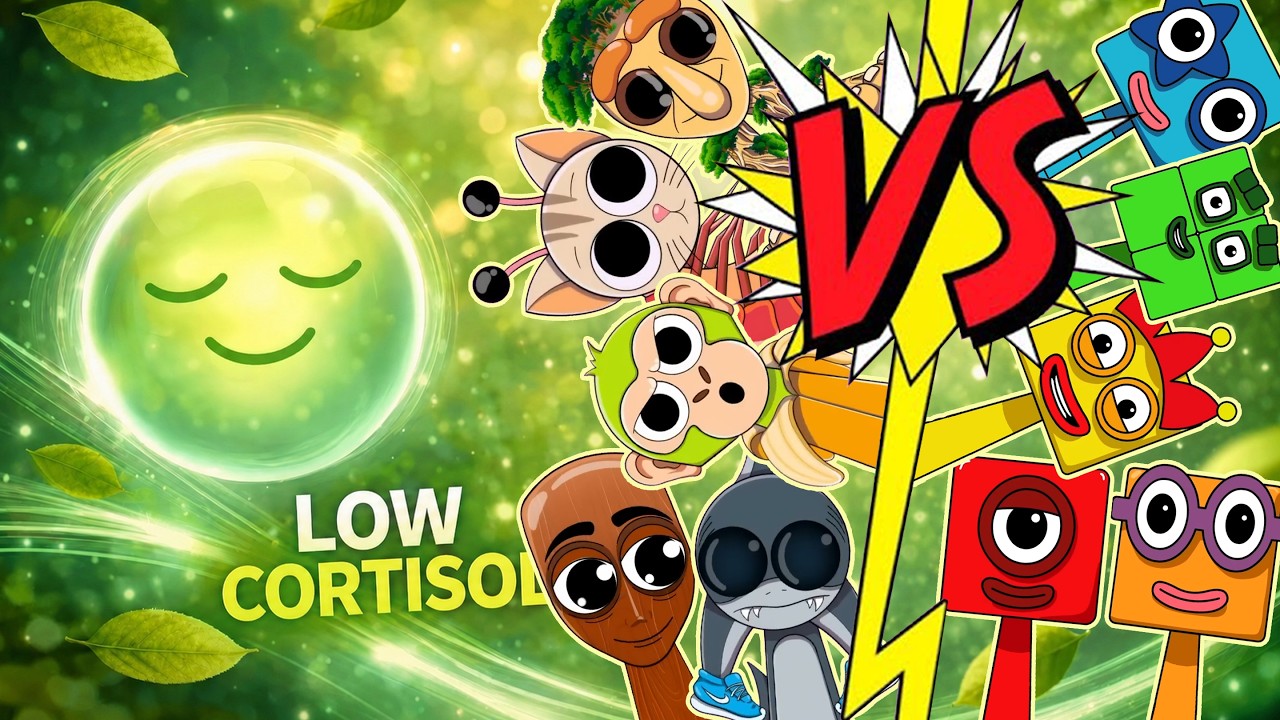 Sprunki: Italian Brainrot VS Numberblocks - Low Cortisol Song (Battle Cover)