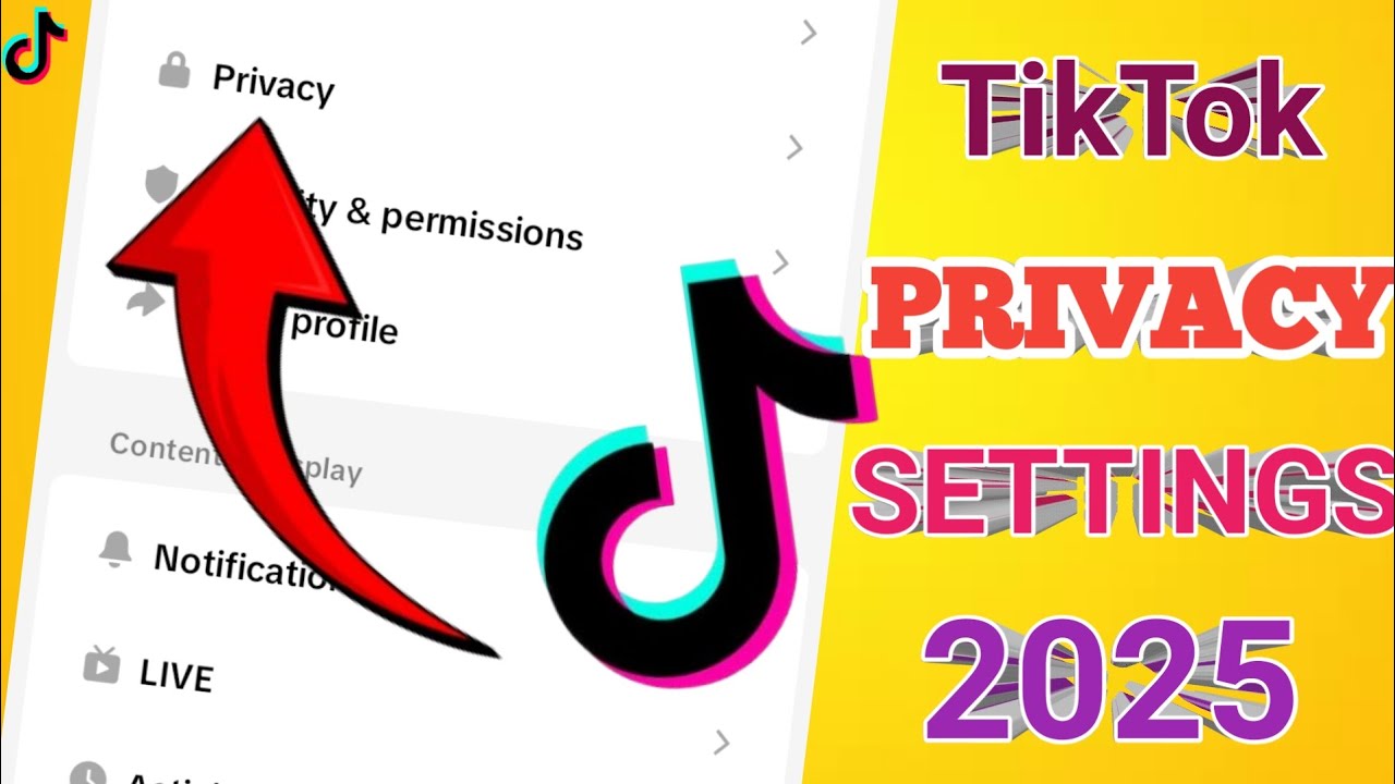 Tiktok Privacy Settings 2025 🔥 Tiktok Account Privacy Settings