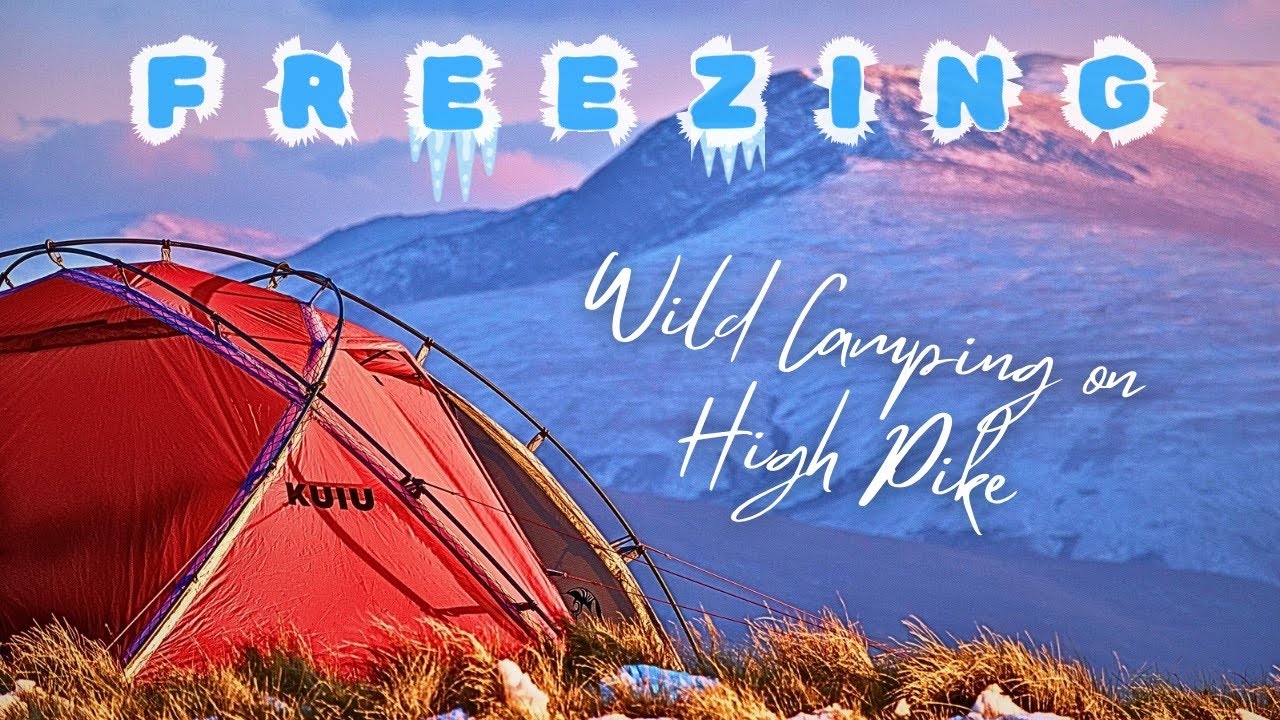 A Freezing Wild Camp on High Pike | Hiking Over Carrock Fell Bagging Wainwrights