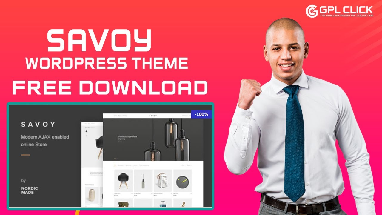 Savoy Theme Free Download Latest Version | Lifetime Free Updates | GPLCLICK