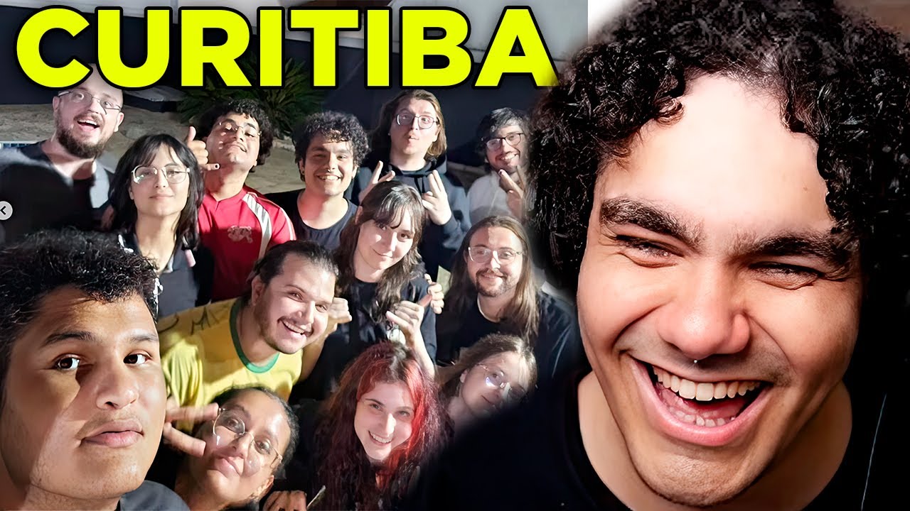 VIAJEI COM MEUS AMIGOS PRA CURITIBA!!
