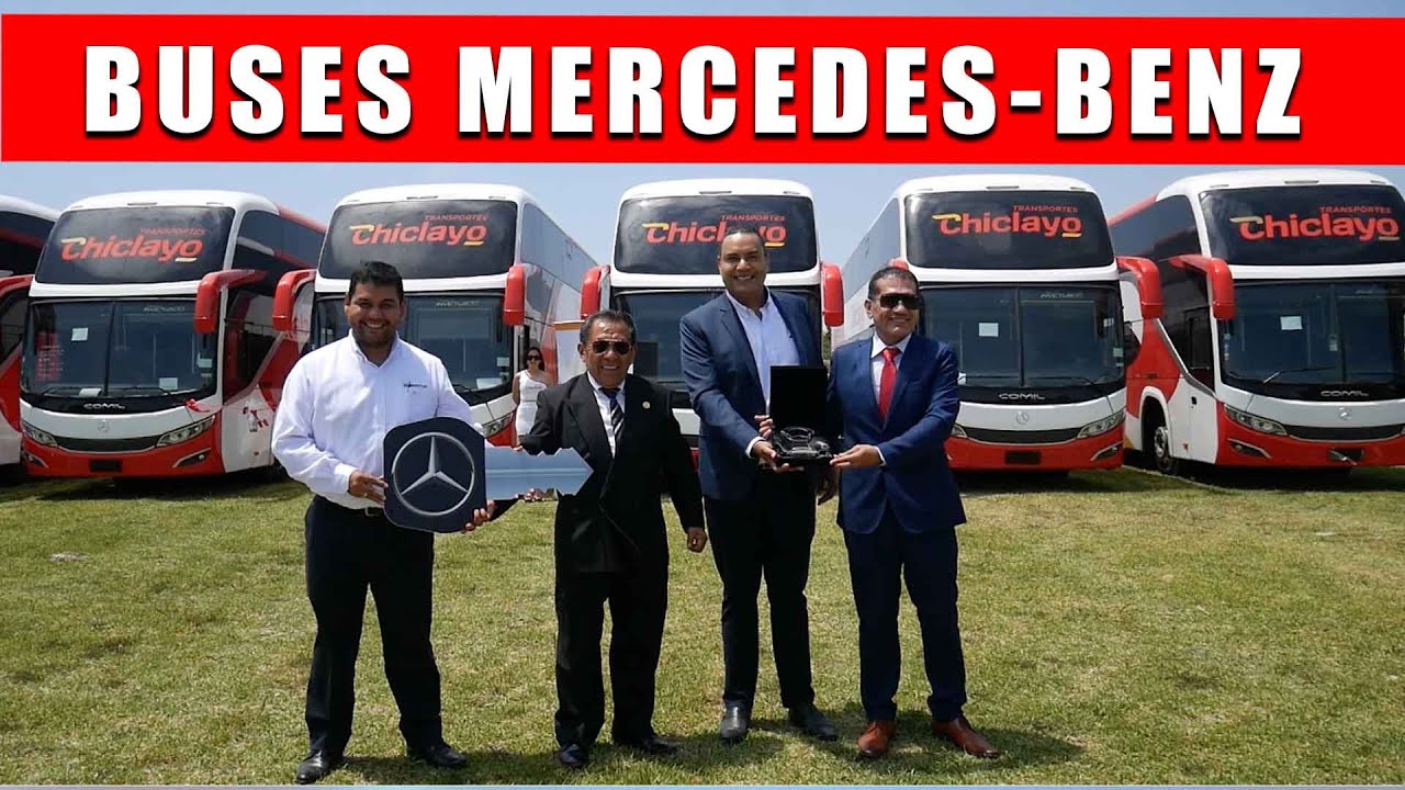 Buses Mercedes-Benz 0 500 RSD: Divemotor entrega 10 unidades a la empresa 'Transportes Chiclayo'