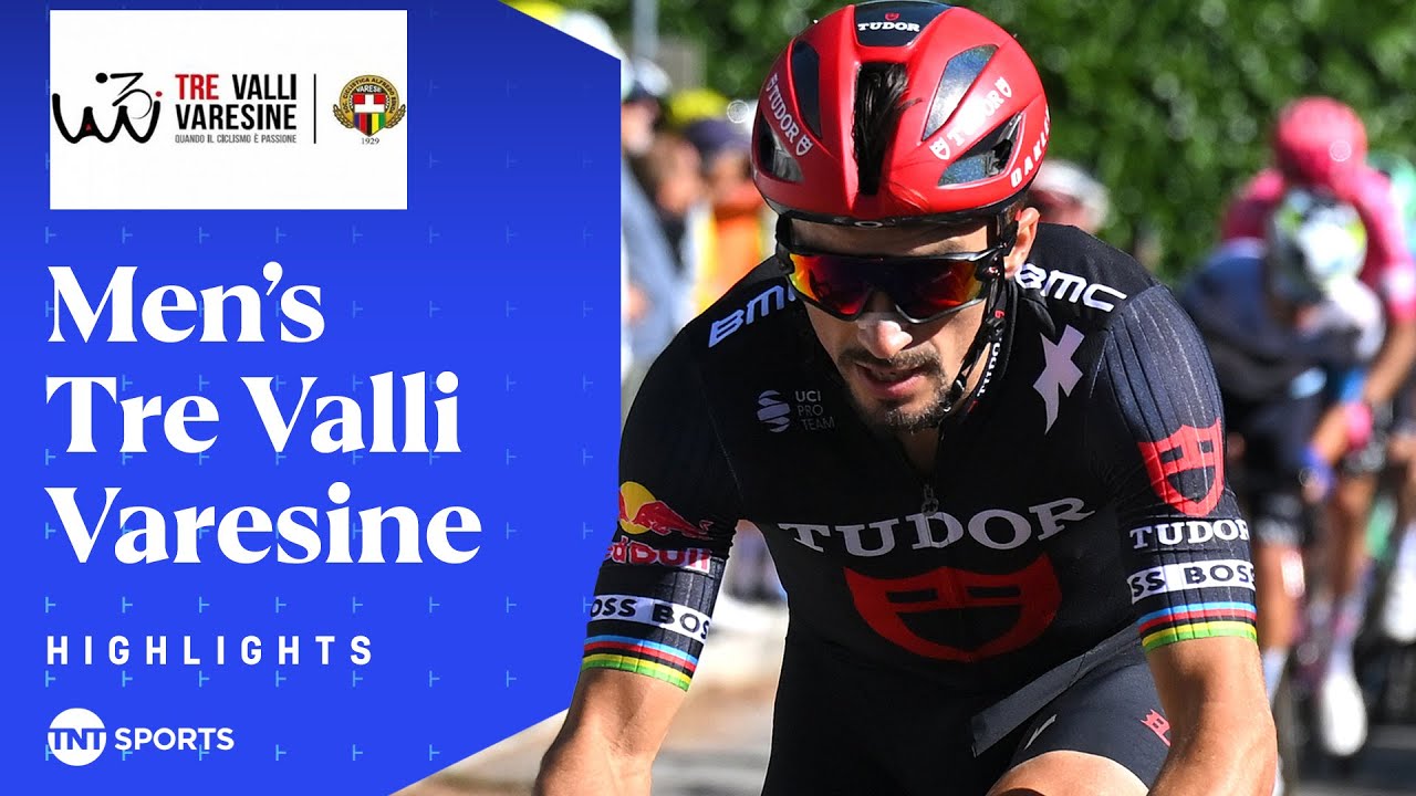 RIDING SOLO! 🔥 | 2025 Men's Tre Valli Varesine Race Highlights | TNT Sports Cycling