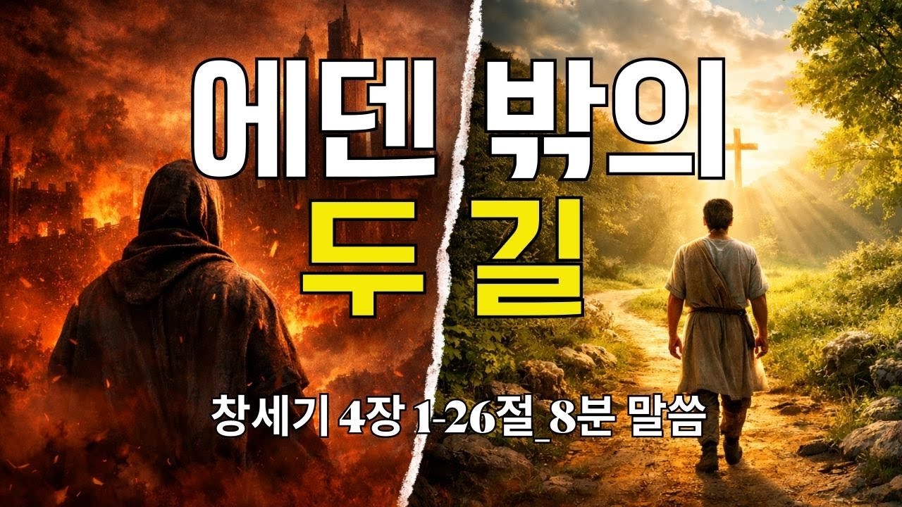 에덴 밖의 두 길｜창세기 4장 1-26절(20260107) ｜ 매일성경 브런치 ｜큐티 ｜8분말씀 ｜예배