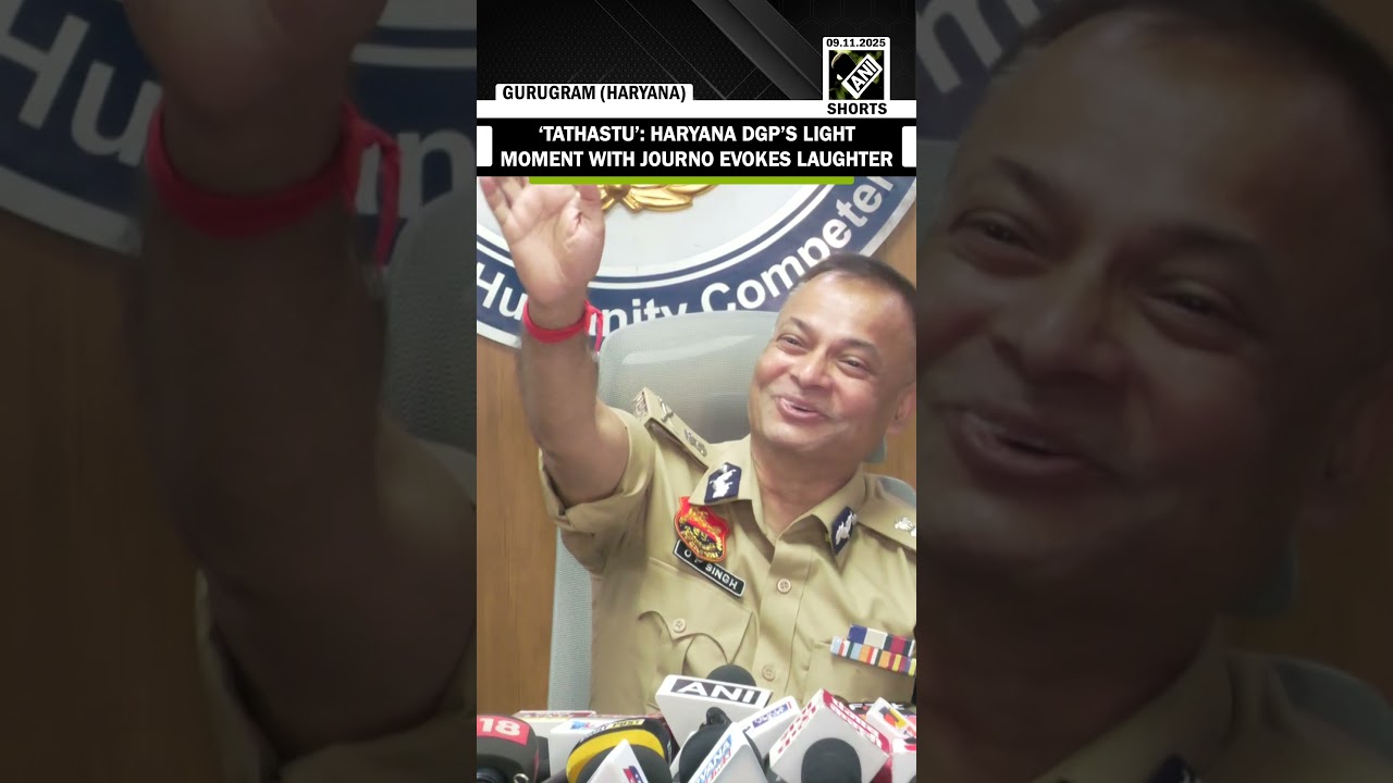 Haryana DGP OP Singh&rsquo;s light moment with journo evokes laughter during Presser
