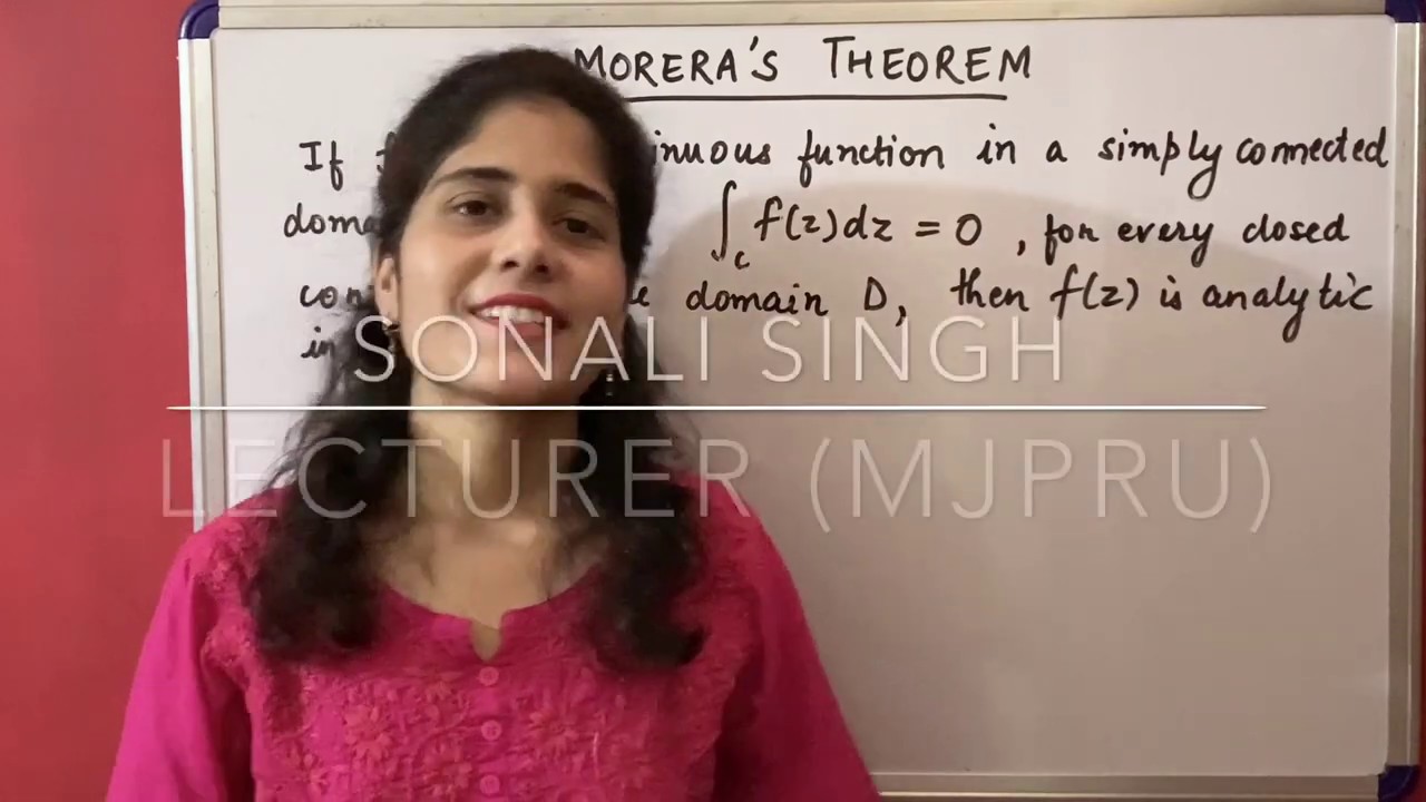 Morera’s Theorem (Complex Analysis)