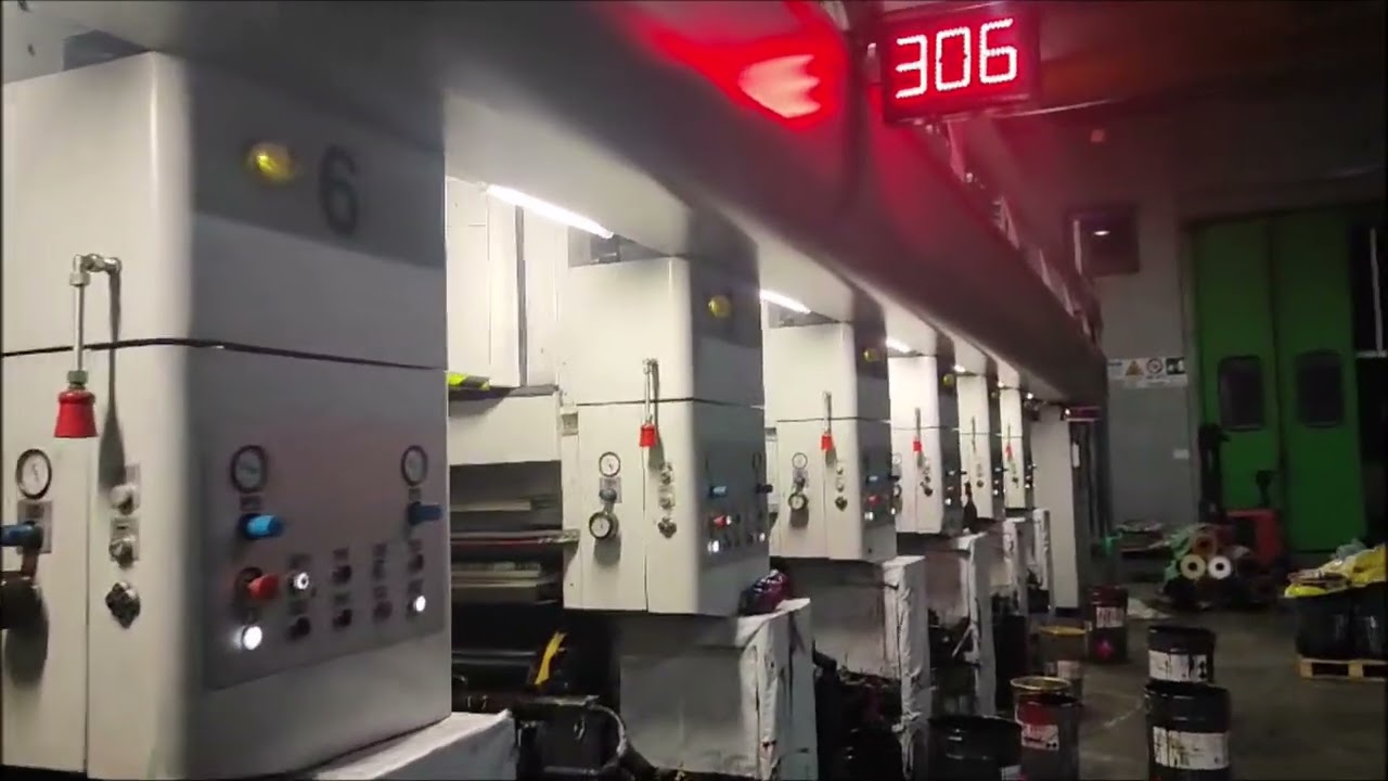 By AB TECH Italy - BOBST Rotomec 4003MP rotogravure printing press 10 colors - 2019 - (R20)