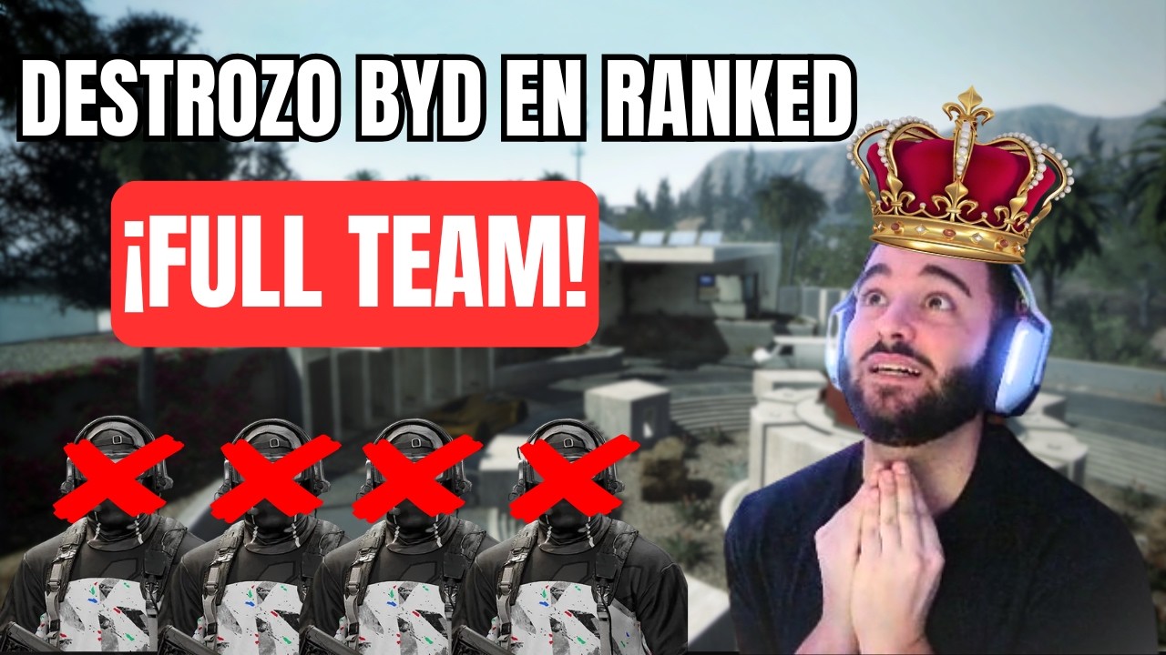 Destrucción en ByD con Full Team incluido en Ranked BO7!