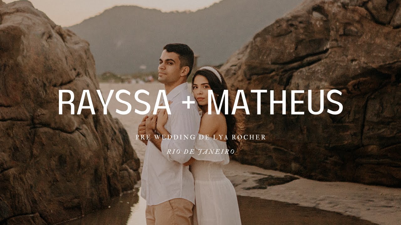 Pre wedding Rayssa + Matheus | Praia de Grumari | Rio de Janeiro.