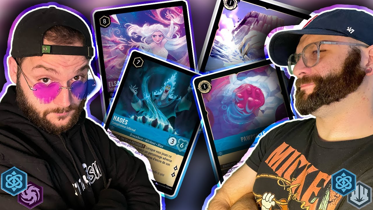 🔵⚪ SAPPHIRE STEEL VS SAPPHIRE AMETHYST  🔵🟣  BEST DECK Shimmering Skies? | Lorcana Set 5 Gameplay