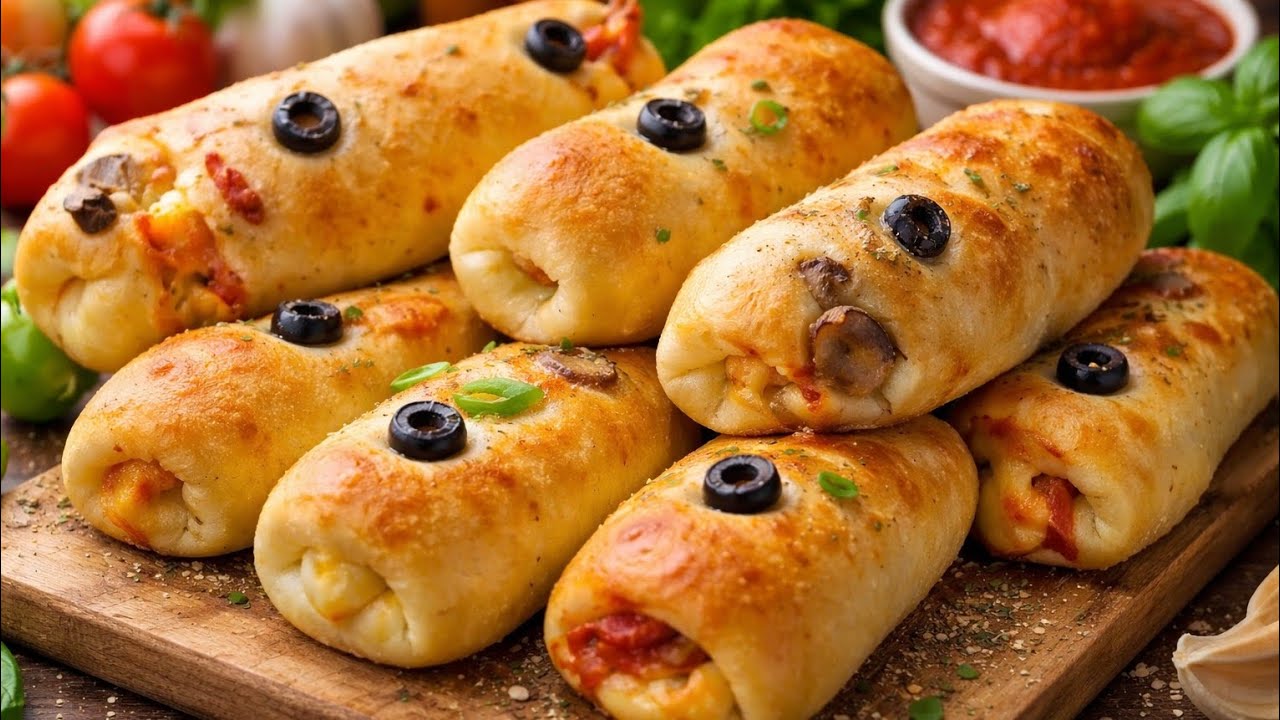 Better Than Bakery Cheesy Pizza Rolls | Perfect Iftar Snack