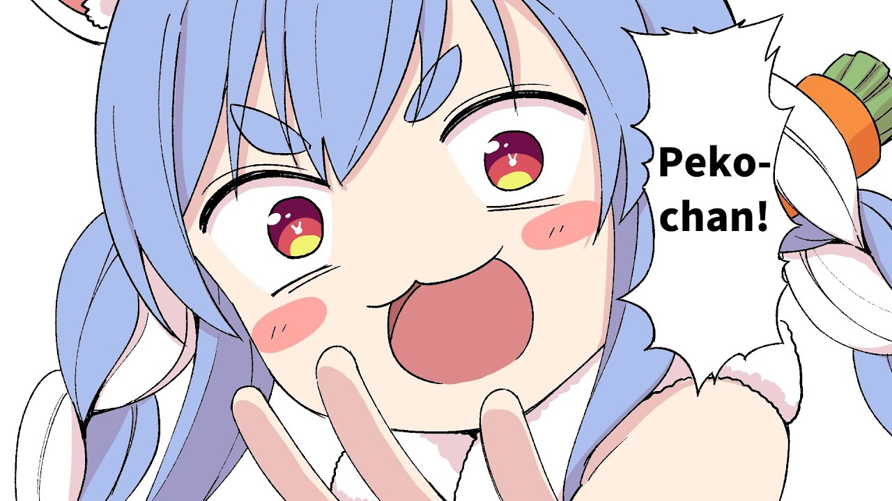 Pekora's new greetings【Animated Hololive/Eng sub】