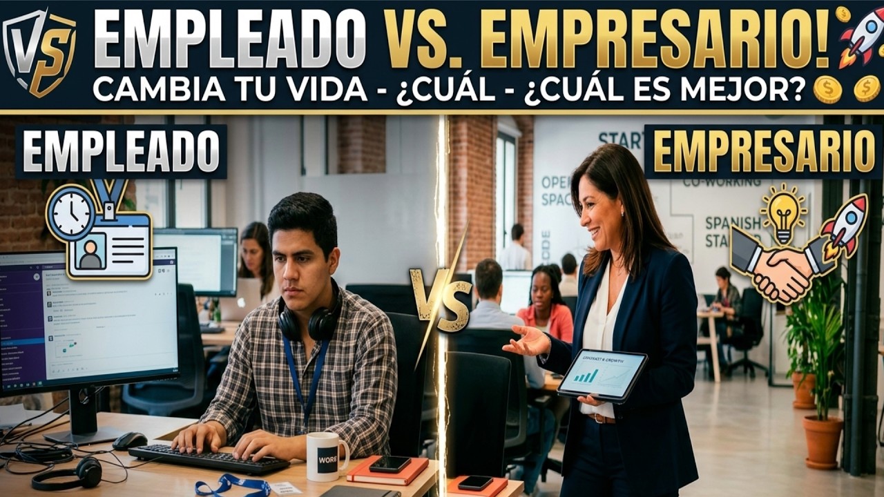 Por qué nunca serás rico siendo empleado (y qué hacer al respecto).