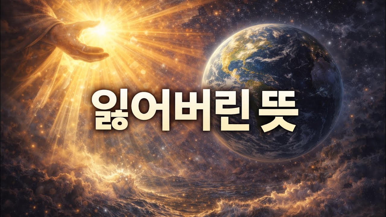 창세기 1장, 우리가 놓치고 있는 진짜 의미 | 성경말씀 묵상 | 인생이 무너질 때 읽어야 할 말씀