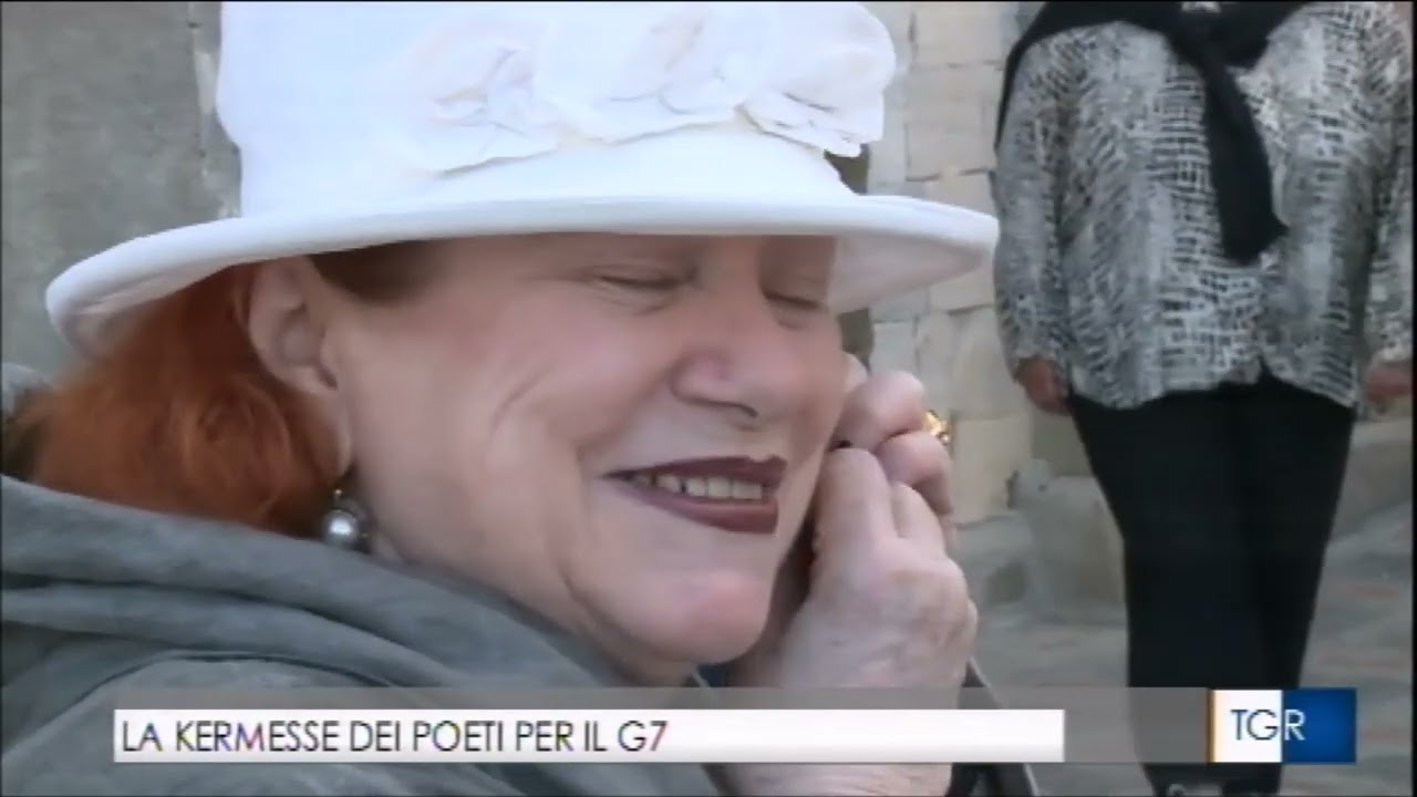 Rai3 Tg3: Antonio Presti, organizza il G37: “Il Summit Mondiale della Poesia” 26 maggio 2017