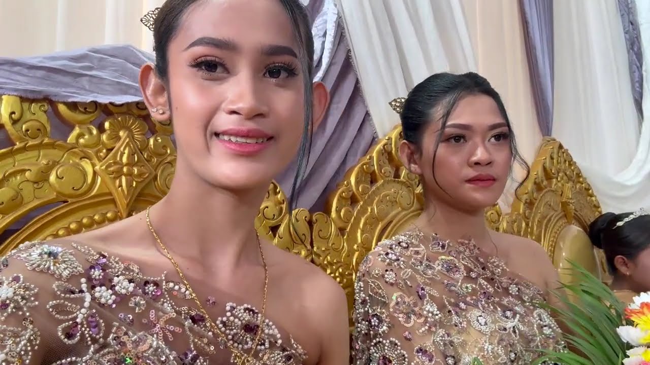 Attending a traditional Khmer wedding today in Palang Village