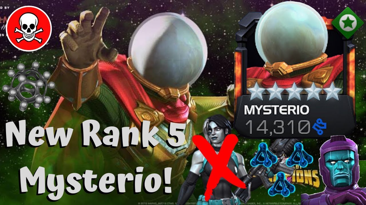 5-Star Mysterio To Rank 5! Poison Damage God! - Marvel Contest of Champions