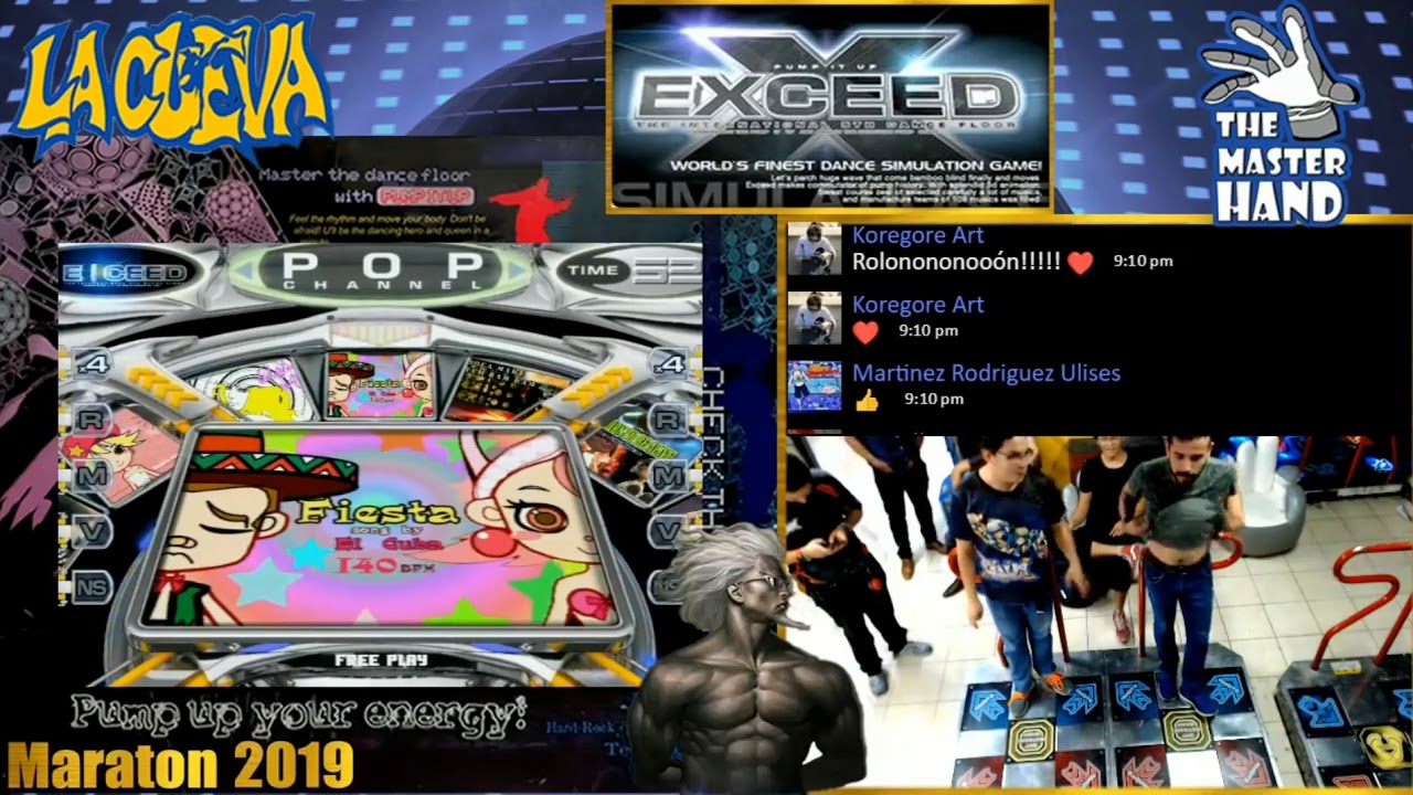 Maratón de versiones 2019 Pump It Up Exceed