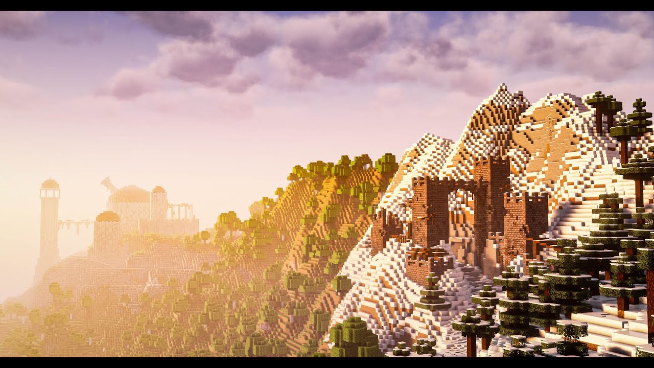 Minecraft Timelapse | Western Pass