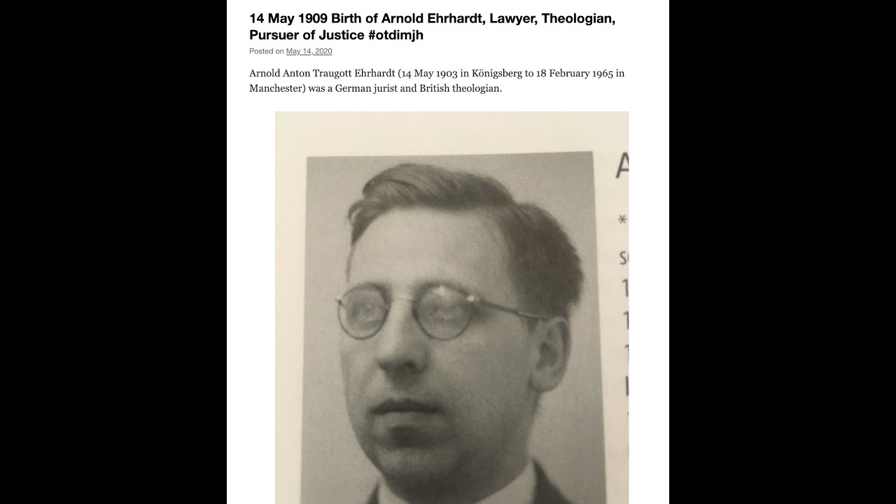 Arnold Ehrhardt - Interview with Pat and Penny Ehrhardt -