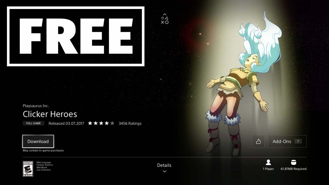 How to get Clicker Heroes for FREE on PS4 | PlayStation | Free Game