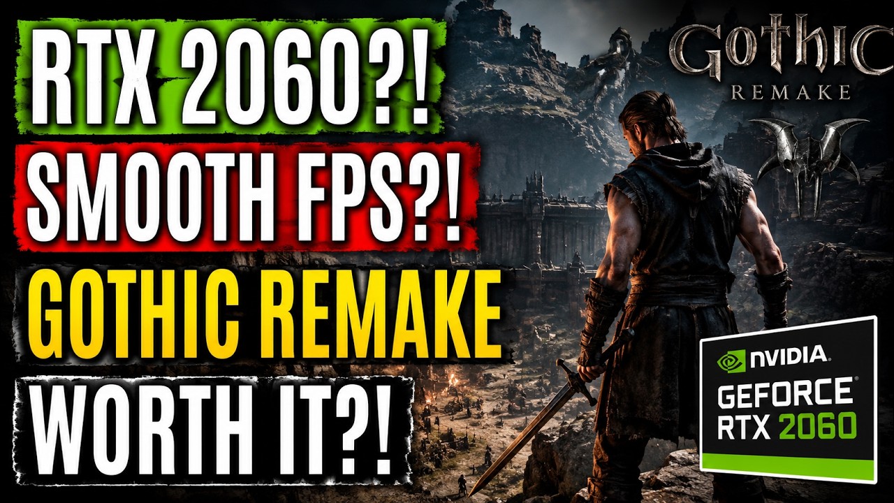 Gothic 1 Remake on RTX 2060 | Can This GPU Handle It?