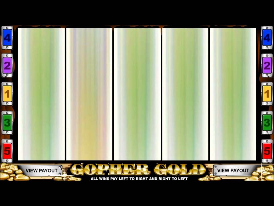 Gopher Gold Wild Substitutions
