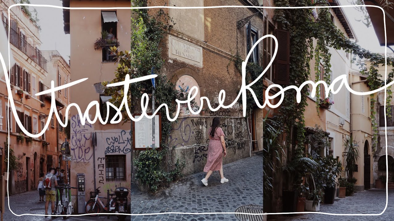 🌿🛵 Trastevere ROMA // o que fazer no bairro mais autêntico de Roma