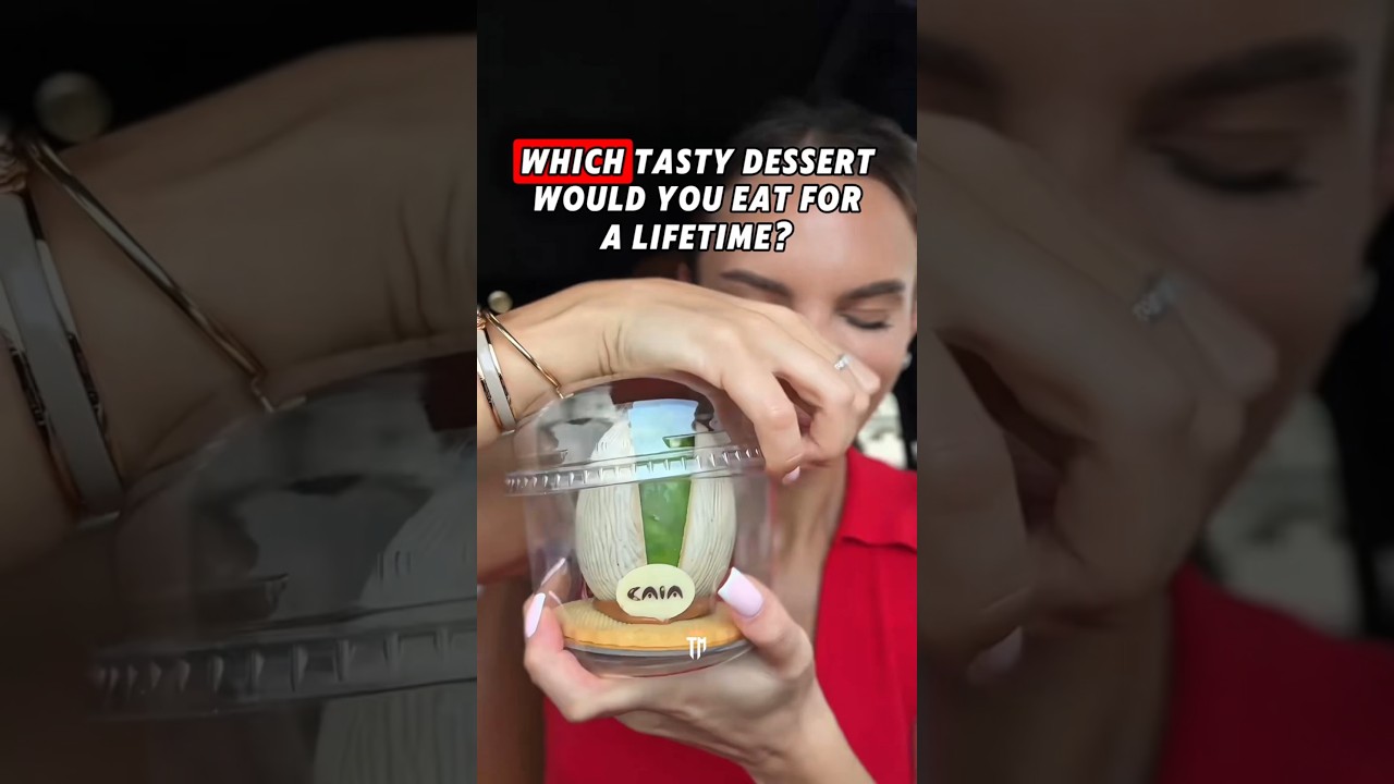 Which Tasty Dessert Would You Eat for a Lifetime? 🍩