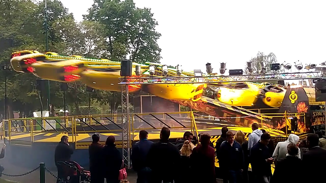 manège à sensation Space fire