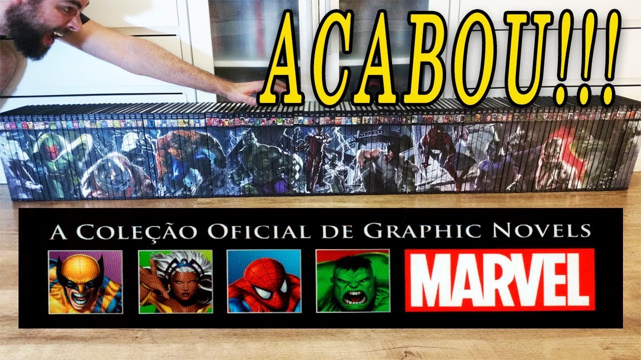 O FIM! Coleção Capa Preta da Marvel - Salvat