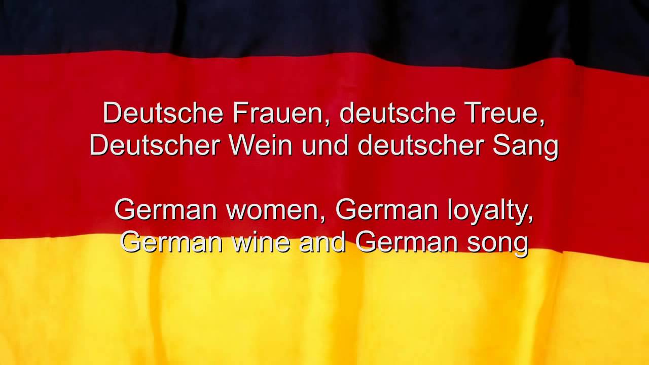 German National Anthem all verses