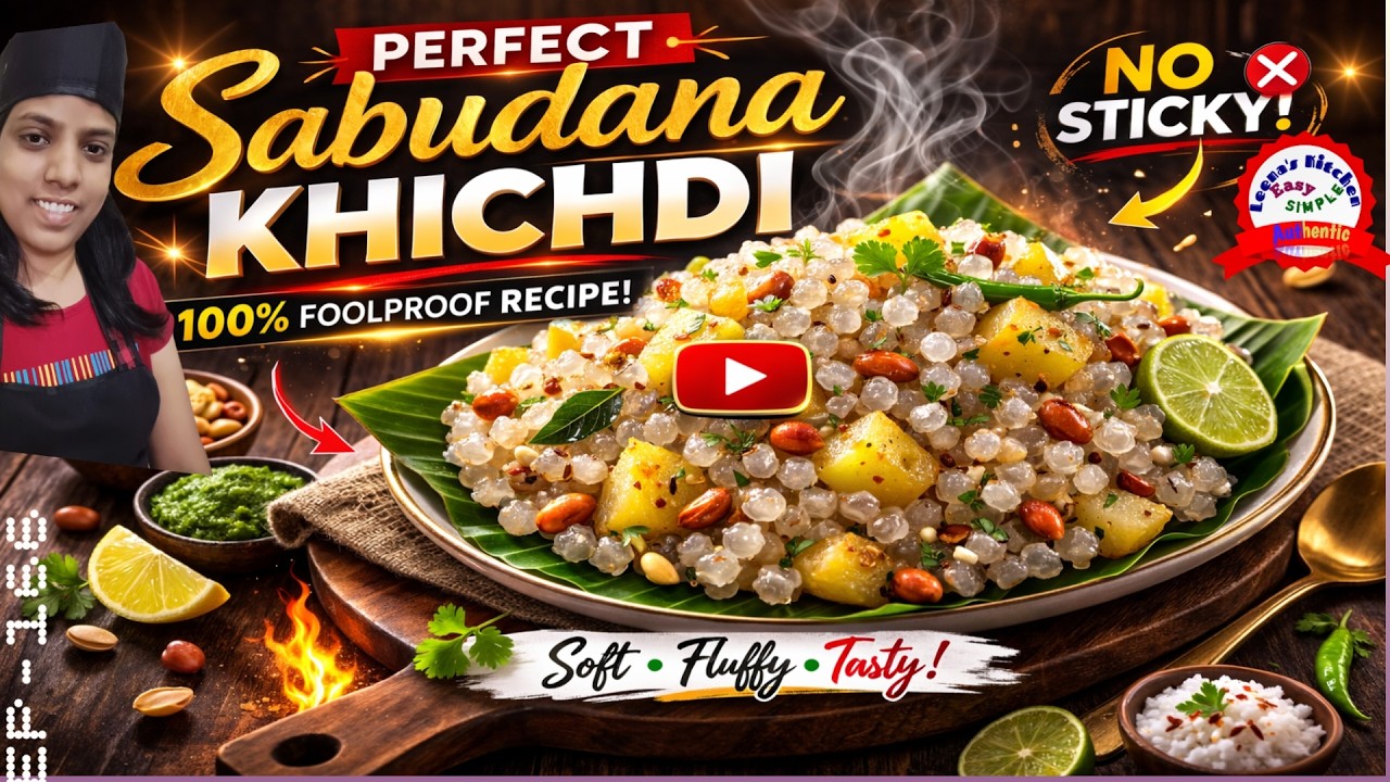 Galti Se Bhi Ye Mistake Mat Karna❌| Sabudana Khichdi Perfect Banegi  #sabudana #khichdi #vratrecipe
