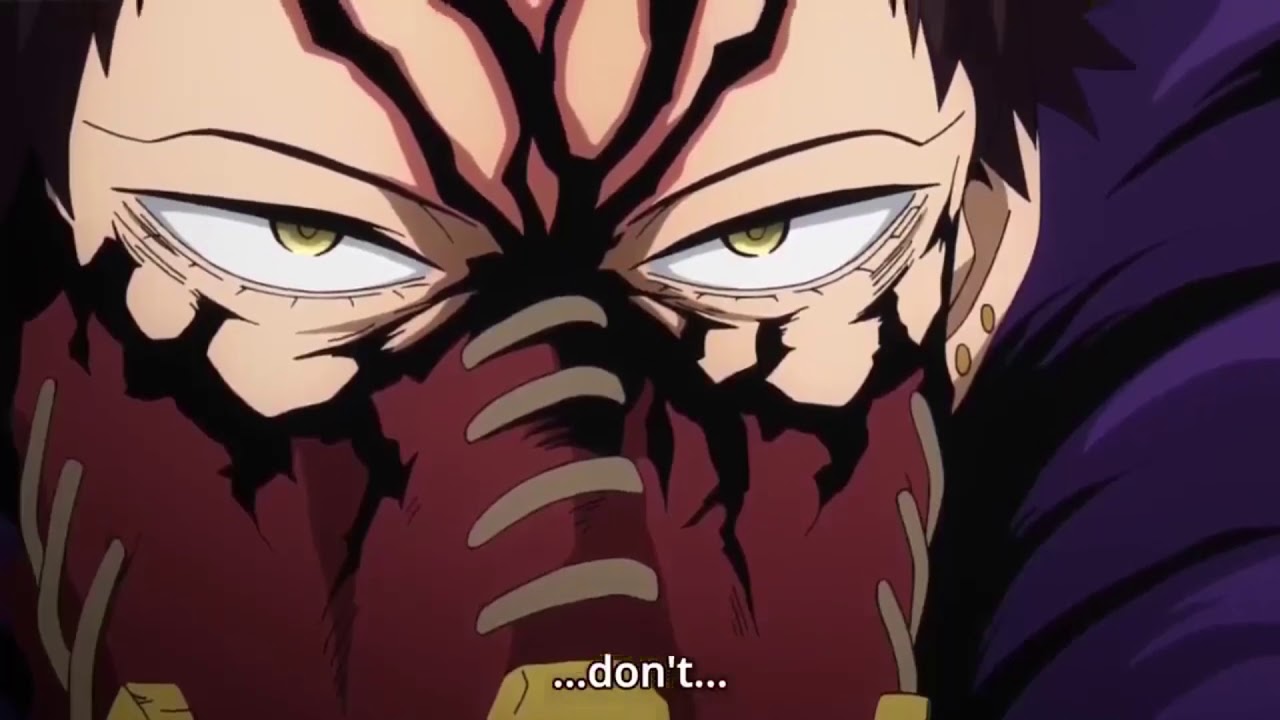 Deku uses One For All 100% Full Cowl on Overhaul | 1080P60FPS