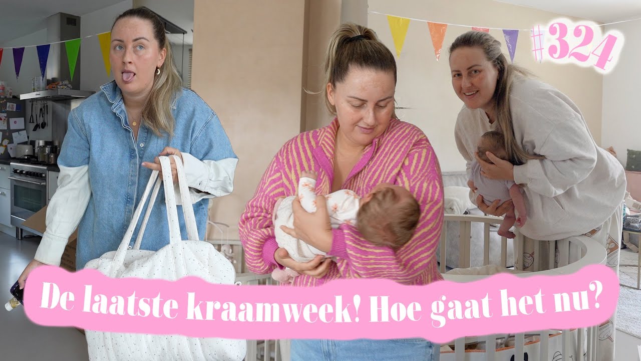 De zesde en laatste kraamweek! 🩷👶🏼 Geboortekaartjes af, oxitocine & de Jeep is er! | #weekvlog 323