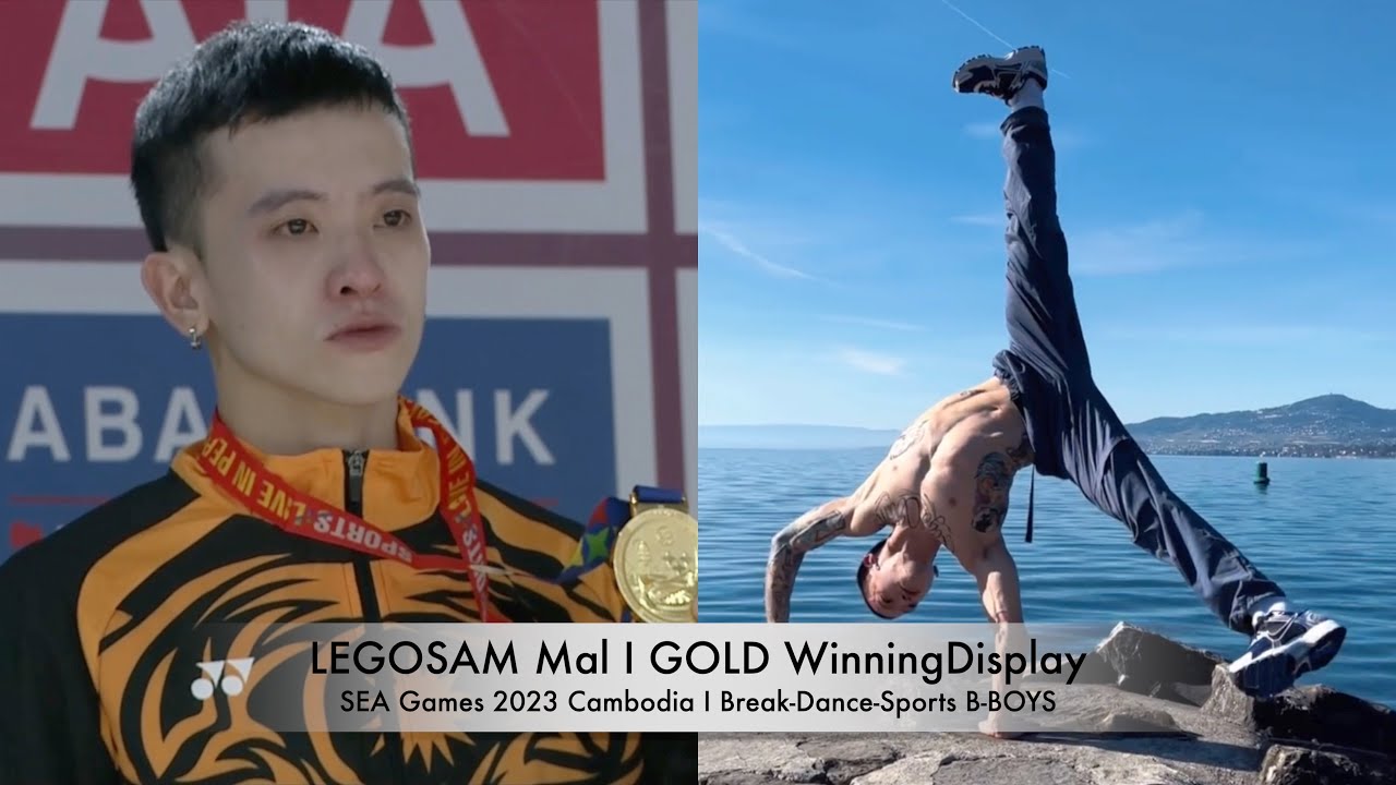 BREAK DANCE SPORT♂️ | 🇲🇾 B-Boy LEGOSAM  🥇Winning Display |  SEA Games 2023 Cambodia