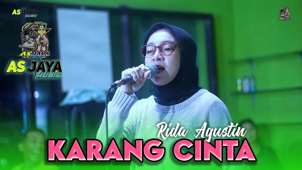 KARANG CINTA - RIDA AGUSTIN - AS JAYA MUSIC || PASAR PATOK BLITAR